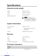 Preview for 12 page of Dell Inspiron 14 7000 Series Setup And Specifications