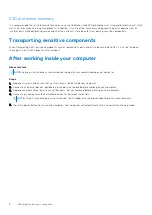 Предварительный просмотр 8 страницы Dell Inspiron 14 7425 2-in-1 Service Manual