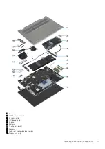 Предварительный просмотр 11 страницы Dell Inspiron 14 7425 2-in-1 Service Manual