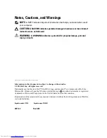 Preview for 2 page of Dell Inspiron 1425 Service Manual