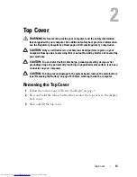 Preview for 13 page of Dell Inspiron 1425 Service Manual