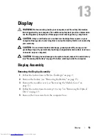 Предварительный просмотр 53 страницы Dell Inspiron 1425 Service Manual