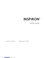 Preview for 3 page of Dell Inspiron 1425 Setup Manual