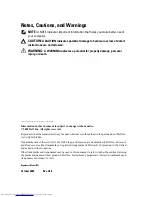 Preview for 2 page of Dell Inspiron 1428 Service Manual