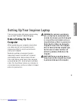 Preview for 7 page of Dell Inspiron 1470 Setup Manual