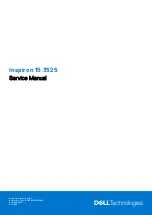 Dell Inspiron 15 3525 Service Manual preview