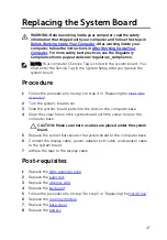 Preview for 47 page of Dell Inspiron 15-3531 Service Manual
