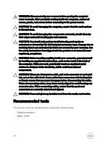 Preview for 10 page of Dell Inspiron 15-3559 Service Manual