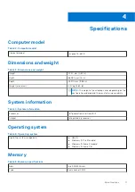 Предварительный просмотр 11 страницы Dell Inspiron 15 5000 2-in-1 Setup And Specifications