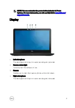 Предварительный просмотр 11 страницы Dell Inspiron 15 5000 Series Manual