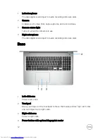 Предварительный просмотр 12 страницы Dell Inspiron 15 5000 Series Setup And Specifications