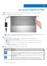 Preview for 4 page of Dell Inspiron 15 7510 Setup And Specifications