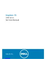 Предварительный просмотр 1 страницы Dell Inspiron 15 Service Manual