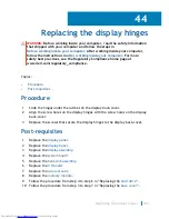 Предварительный просмотр 105 страницы Dell Inspiron 15 Service Manual