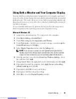 Preview for 43 page of Dell Inspiron 1520 Owner'S Manual