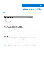 Предварительный просмотр 6 страницы Dell Inspiron 16 5620 Setup And Specifications