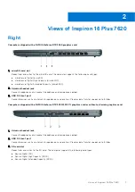 Preview for 7 page of Dell Inspiron 16 Plus 7620 Setup And Specifications