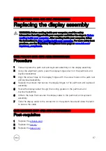 Preview for 67 page of Dell Inspiron 17 5000 Series Service Manual