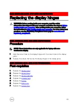 Preview for 99 page of Dell Inspiron 17 5000 Series Service Manual