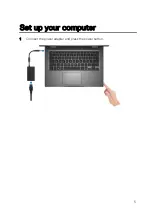 Предварительный просмотр 5 страницы Dell Inspiron 17 7000 2-in-1 Series Setup And Specifcations