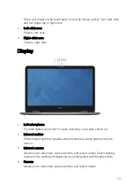 Предварительный просмотр 13 страницы Dell Inspiron 17 7000 2-in-1 Series Setup And Specifcations