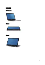 Предварительный просмотр 15 страницы Dell Inspiron 17 7000 2-in-1 Series Setup And Specifcations