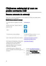 Предварительный просмотр 28 страницы Dell Inspiron 17 7000 2-in-1 Series Setup And Specifcations