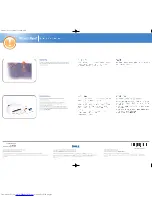 Предварительный просмотр 2 страницы Dell Inspiron 1H075 Setting Up