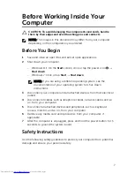 Preview for 7 page of Dell Inspiron 20 Service Manual