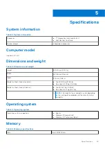 Preview for 15 page of Dell Inspiron 22-3277 All-in-One Setup And Specifications