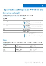 Preview for 17 page of Dell Inspiron 27 7710 All-in-One Setup And Specifications