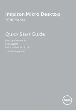 Preview for 1 page of Dell Inspiron 3000 Series Quick Start Manual