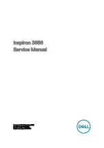 Dell Inspiron 3656 Service Manual preview