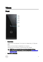 Preview for 9 page of Dell Inspiron 3662 Setup And Specifications