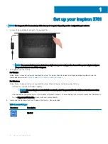 Preview for 4 page of Dell Inspiron 3781 Setup And Specifications