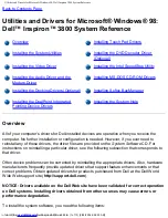 Preview for 36 page of Dell Inspiron 3800 System Reference Manual