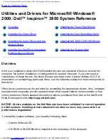 Preview for 60 page of Dell Inspiron 3800 System Reference Manual