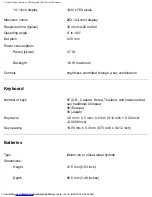 Preview for 72 page of Dell Inspiron 3800 System Reference Manual