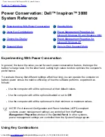 Preview for 120 page of Dell Inspiron 3800 System Reference Manual