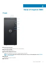 Preview for 9 page of Dell Inspiron 3880 Setup And Specifications