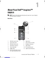 Preview for 7 page of Dell Inspiron 518 Quick Reference Manual