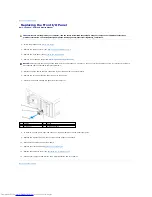 Preview for 22 page of Dell Inspiron 518 Service Manual