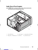 Preview for 103 page of Dell INSPIRON 530 DCMF Owner'S Manual