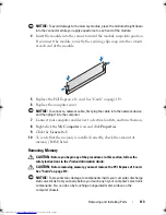 Preview for 113 page of Dell INSPIRON 530 DCMF Owner'S Manual