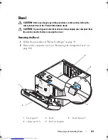 Preview for 121 page of Dell INSPIRON 530 DCMF Owner'S Manual