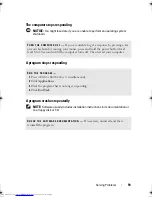 Preview for 59 page of Dell Inspiron 531 Owner'S Manual