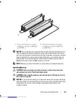 Preview for 113 page of Dell INSPIRON 531s Series Owner'S Manual