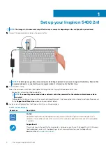 Предварительный просмотр 4 страницы Dell Inspiron 5400 2n1 Setup And Specifications