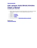 Предварительный просмотр 82 страницы Dell Inspiron 5420 Owner'S Manual