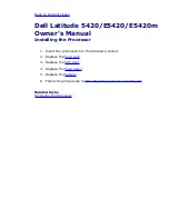 Предварительный просмотр 86 страницы Dell Inspiron 5420 Owner'S Manual